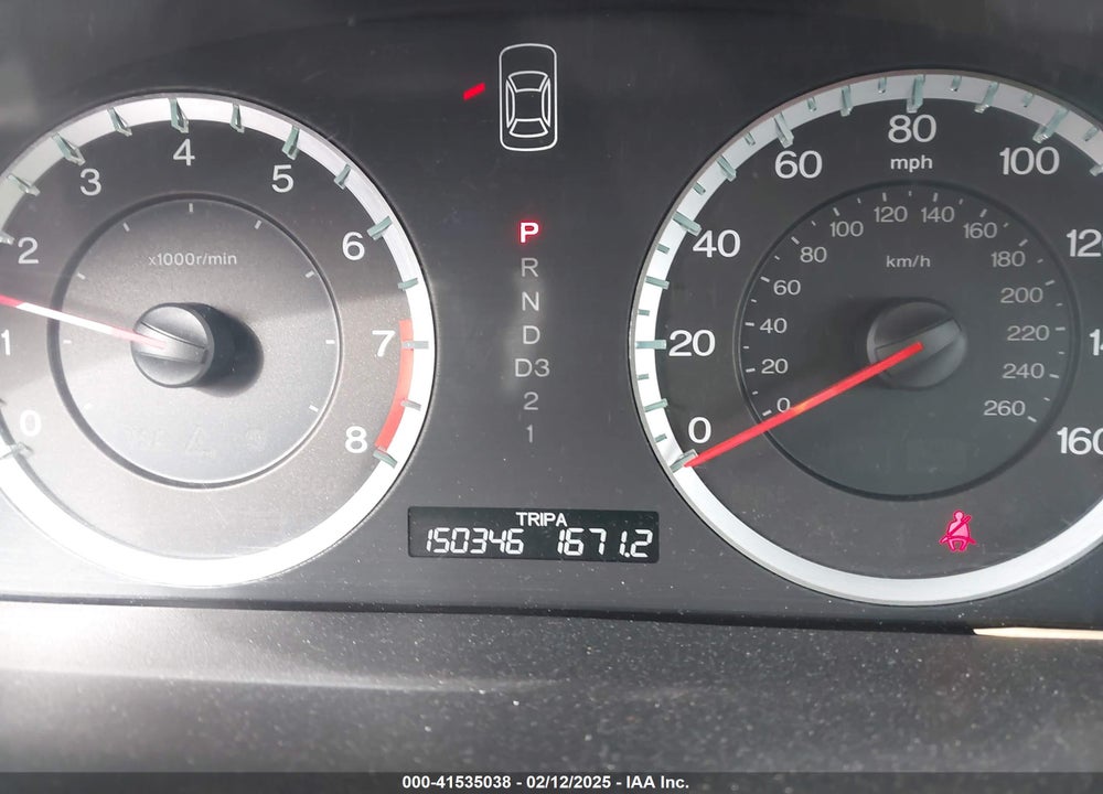 2009 HONDA ACCORD 2.4 LX-P VIN: 1HGCP26409A080665