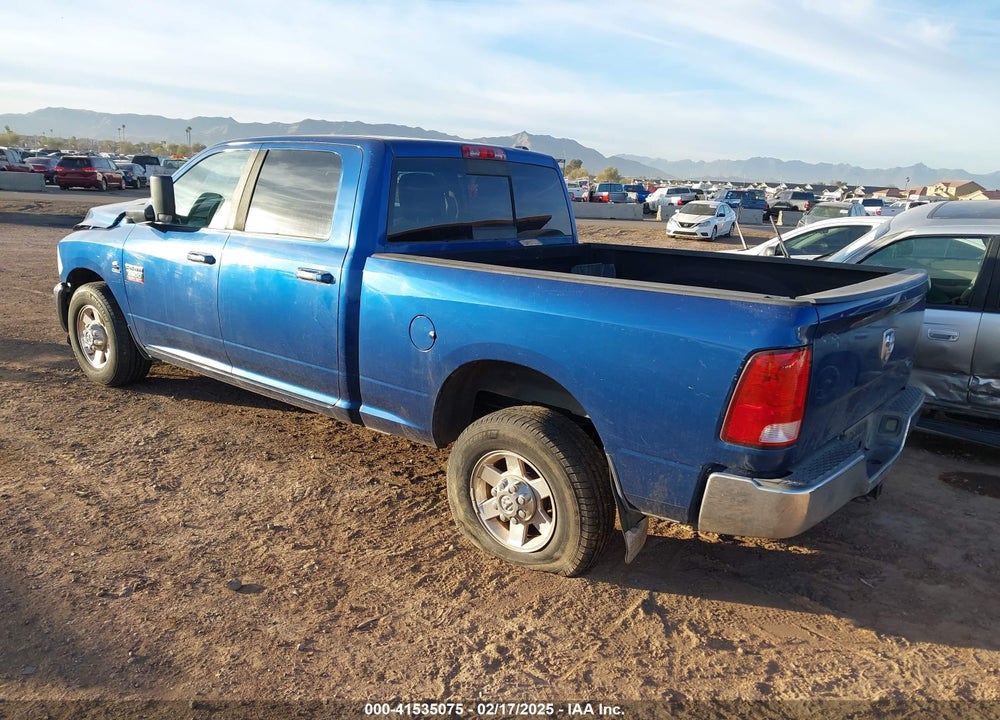 2011 RAM RAM 2500 VIN: 3D7TP2CL9BG604418
