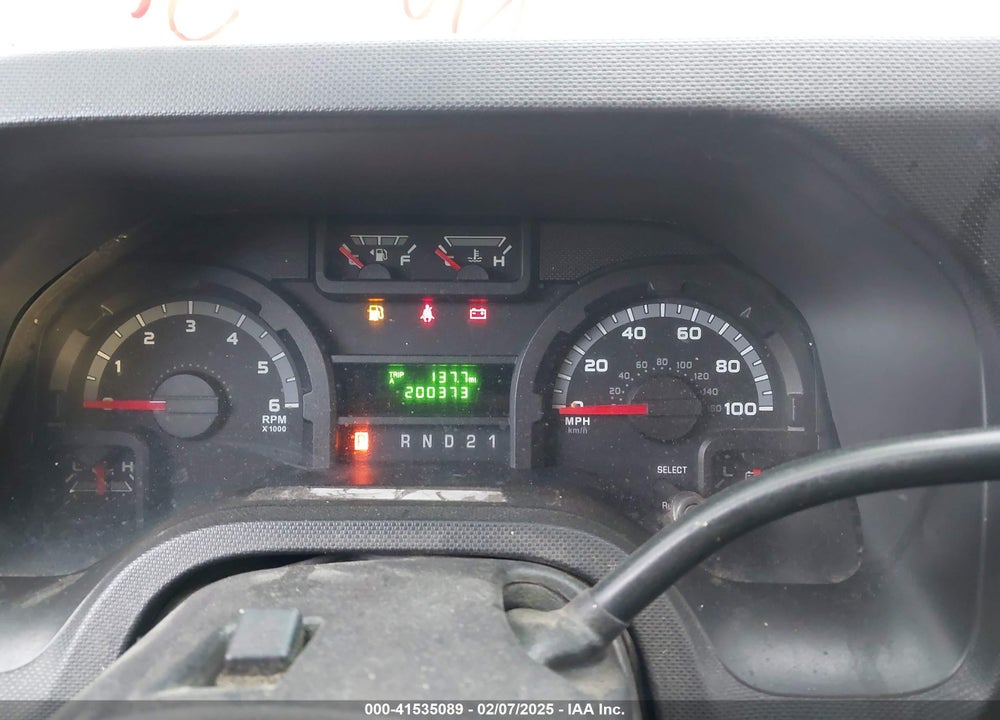 2010 MERC FORD E-250 COMIAL/RECREATIONAL VIN: 1FTNE2EL1ADA19866