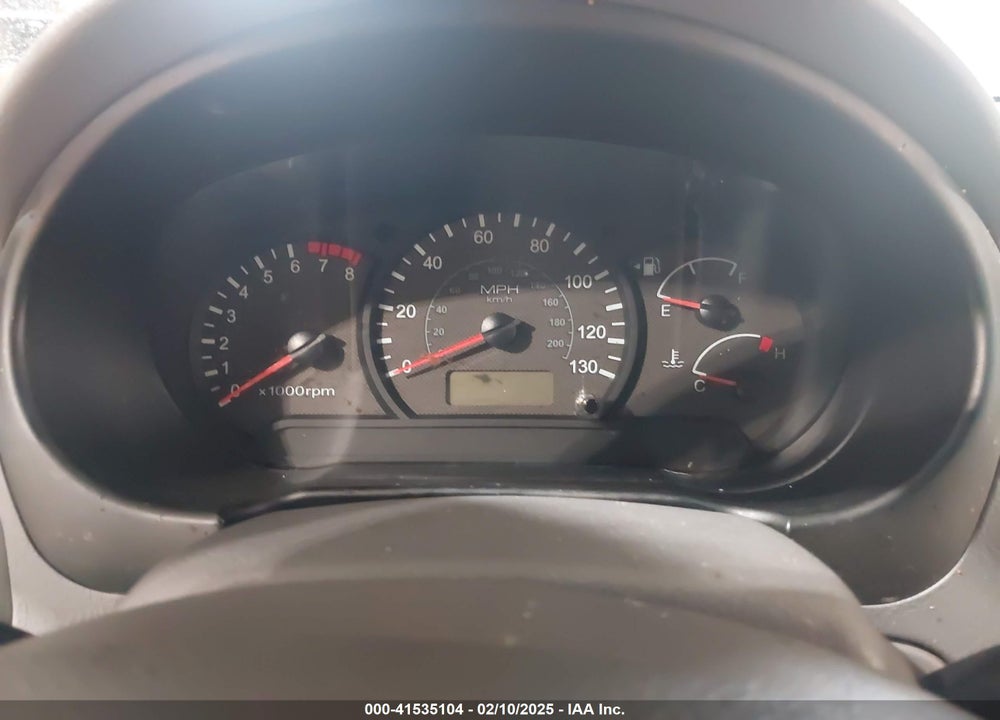 2004 HYUNDAI ACCENT GL VIN: KMHCG45C44U528783