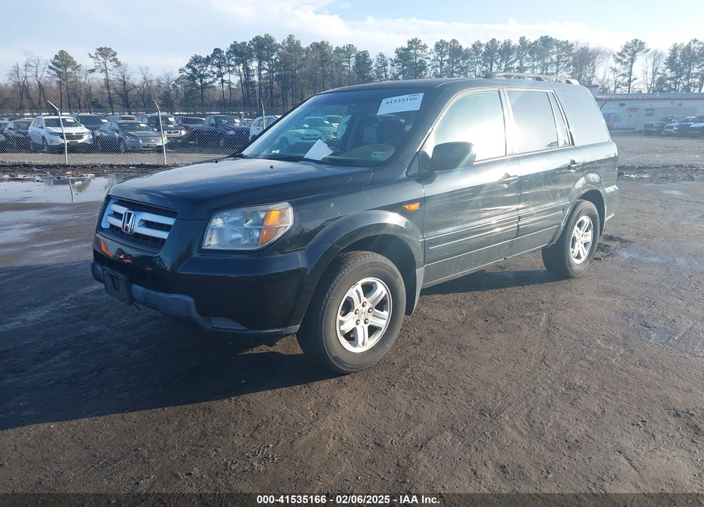 2008 HONDA PILOT VP VIN: 5FNYF28228B021769