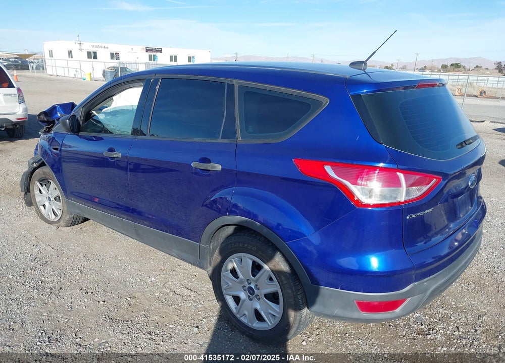 2013 FORD ESCAPE S VIN: 1FMCU0F78DUD10347
