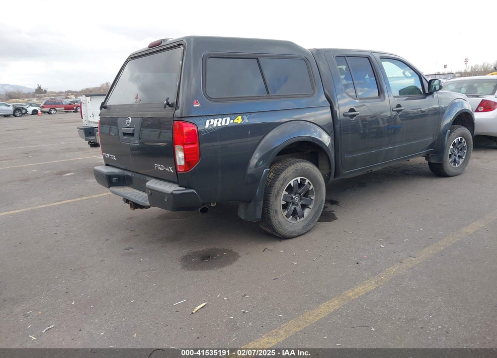 2014 NISSAN FRONTIER PRO-4X VIN: 1N6AD0EV1EN742542