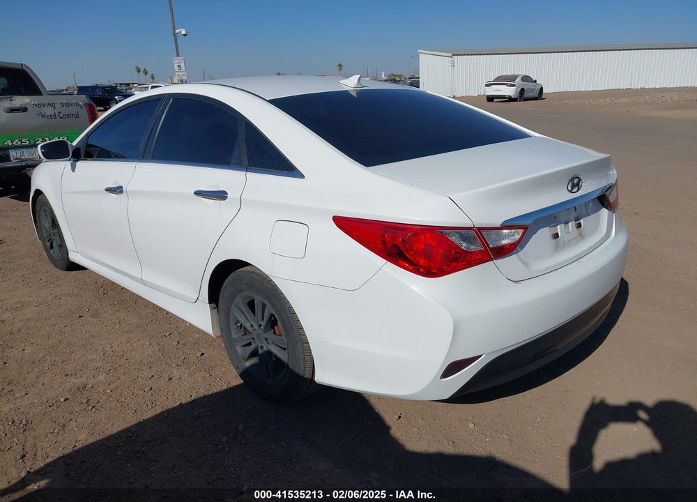 2014 HYUNDAI SONATA VIN: 5NPEB4AC8EH833636
