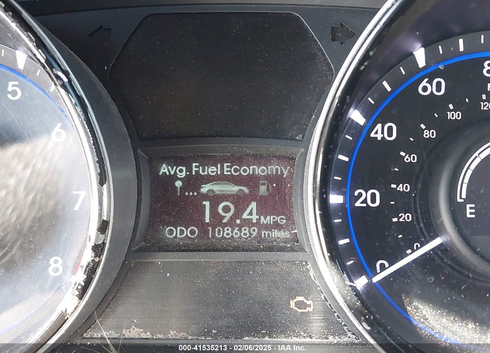 2014 HYUNDAI SONATA VIN: 5NPEB4AC8EH833636