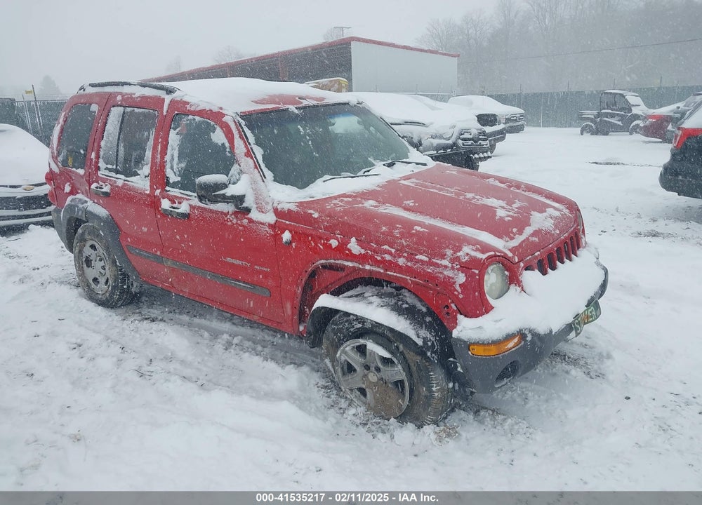 2003 JEEP LIBERTY SPORT VIN: 1J4GL48K93W628430