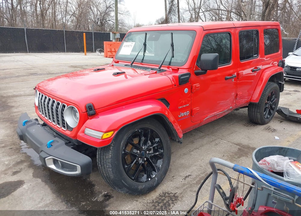 2024 JEEP WRANGLER 4XE SAHARA 4XE VIN: 1C4RJXP69RW238611