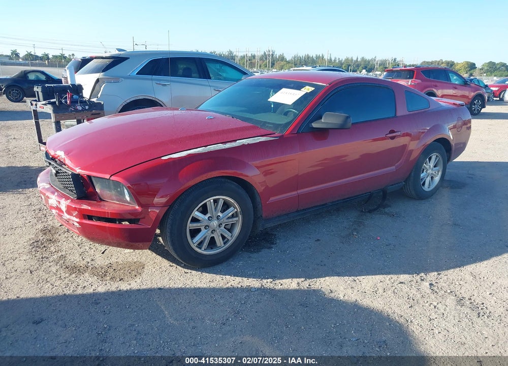2007 FORD MUSTANG VIN: 1ZVFT80N775296060