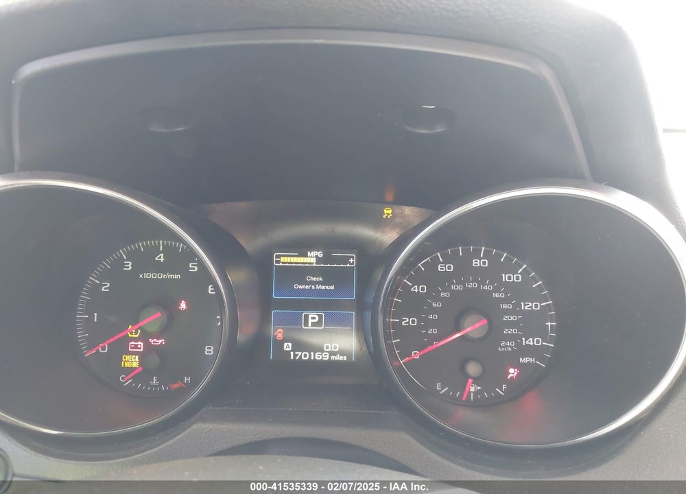 2016 SUBARU LEGACY VIN: 4S3BNAA60G3060968