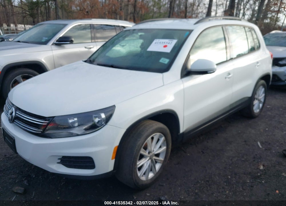 2017 VOLKSWAGEN TIGUAN 2.0T/2.0T S VIN: WVGBV7AX8HK052907
