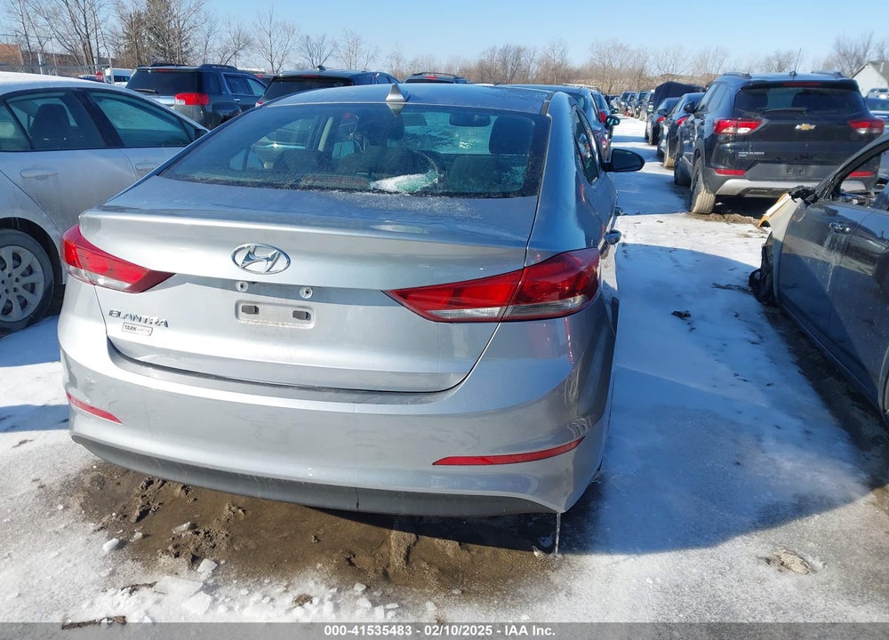 2017 HYUNDAI ELANTRA VIN: 5NPD84LF4HH128788