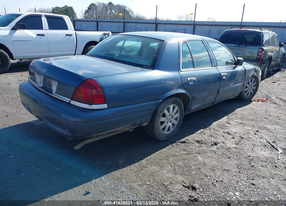 2008 FORD CROWN VICTORIA LX VIN: 2FAFP74V98X107216