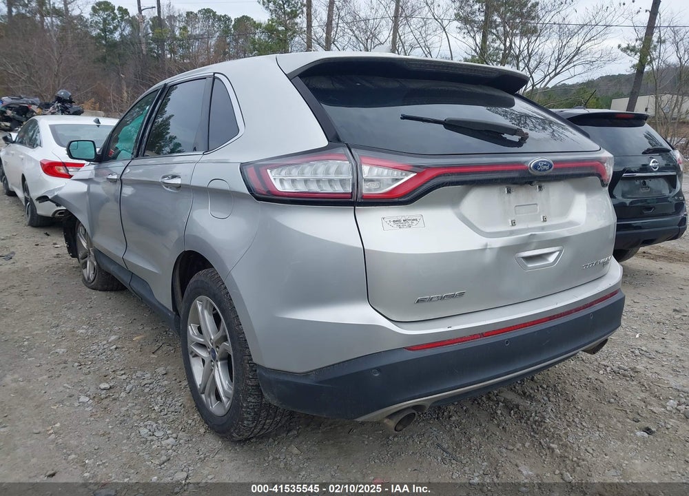 2015 FORD EDGE VIN: 2FMTK4K87FBB34749