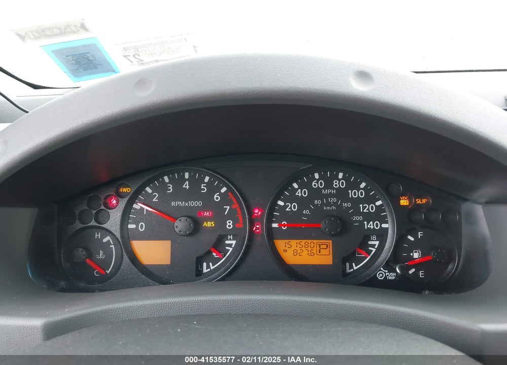 2009 NISSAN XTERRA X VIN: 5N1AN08WX9C516176