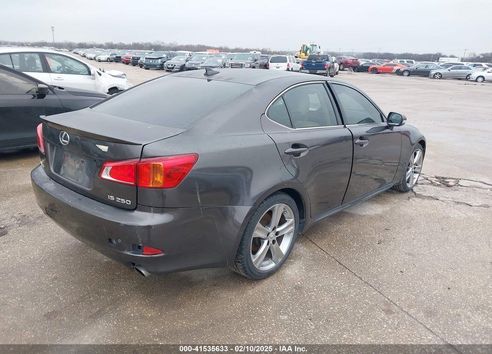 2010 LEXUS IS 250 VIN: JTHBF5C25A5120963