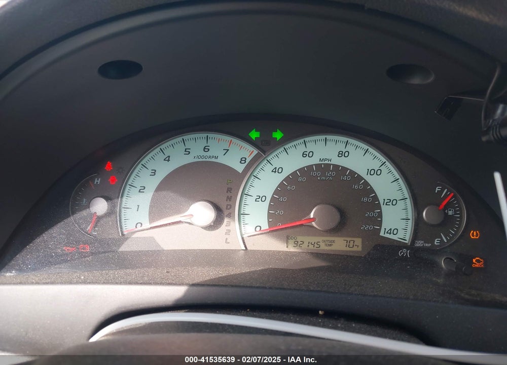 2009 TOYOTA CAMRY VIN: 4T1BE46K09U402712