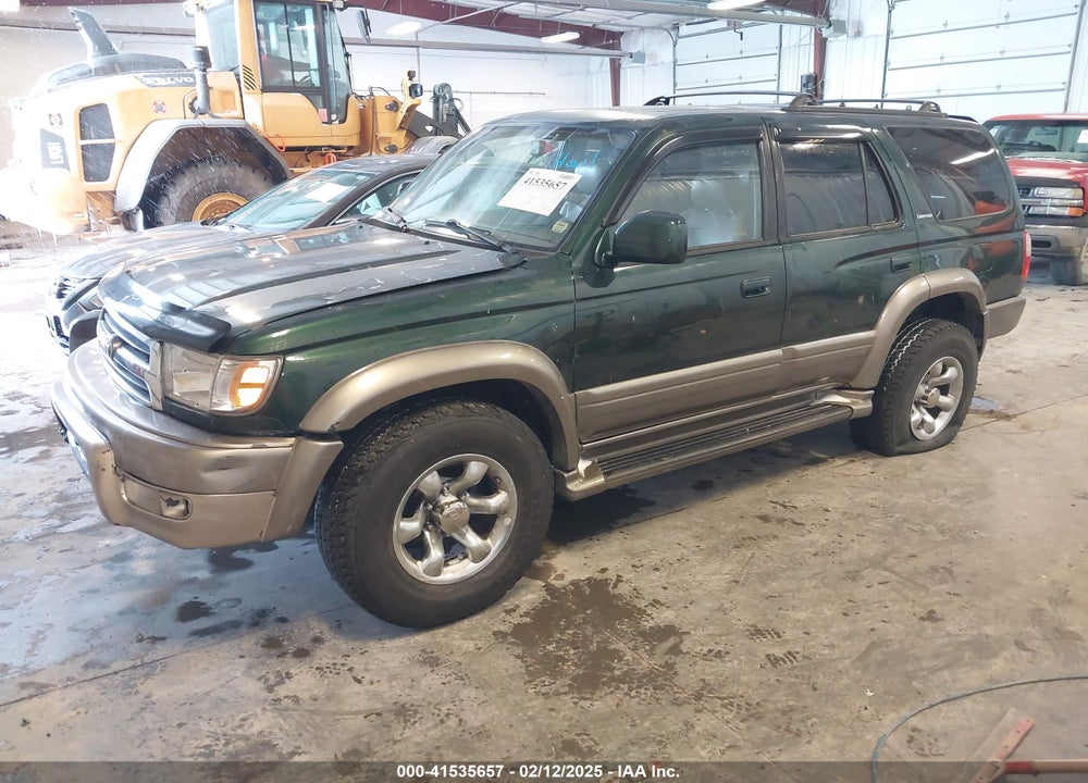 2000 TOYOTA 4RUNNER LIMITED V6 VIN: JT3HN87R3Y9032427