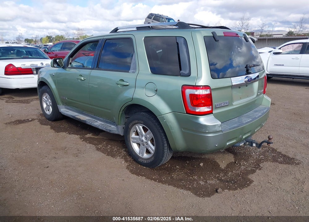 2008 FORD ESCAPE HYBRID VIN: 1FMCU49H58KB42082