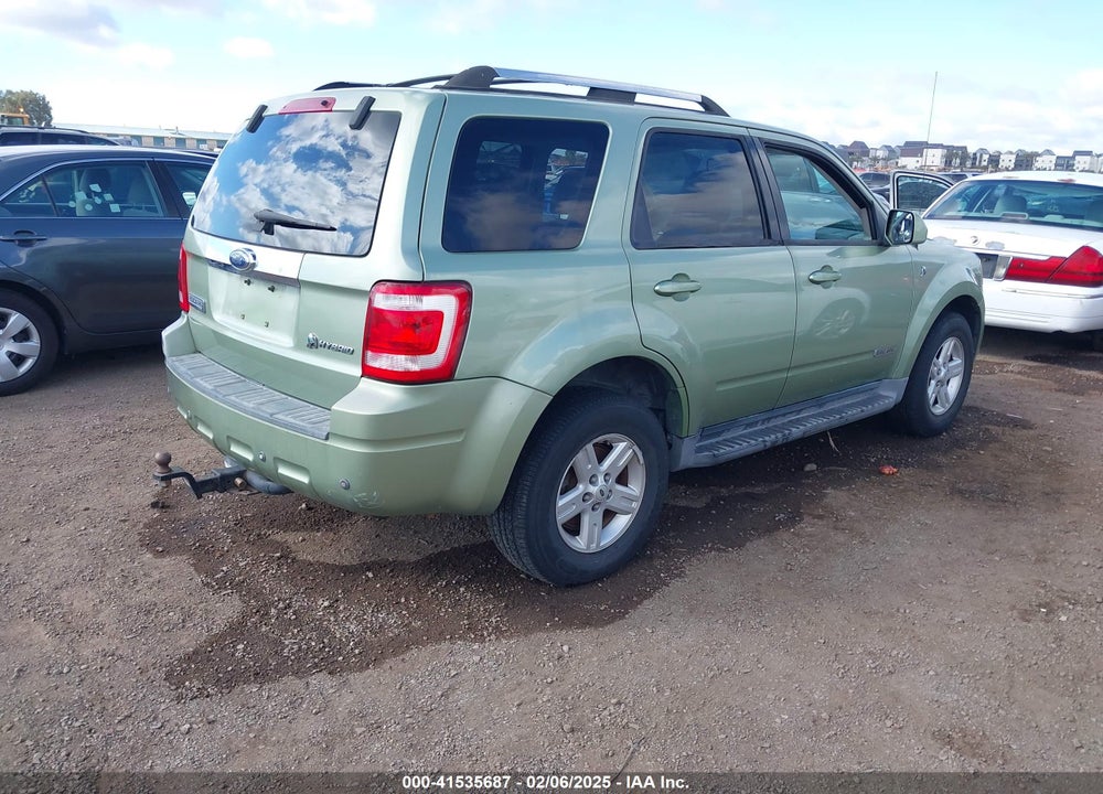 2008 FORD ESCAPE HYBRID VIN: 1FMCU49H58KB42082
