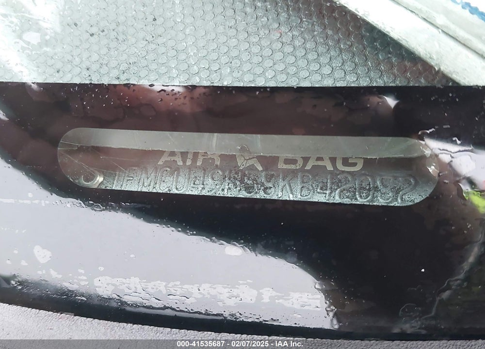 2008 FORD ESCAPE HYBRID VIN: 1FMCU49H58KB42082