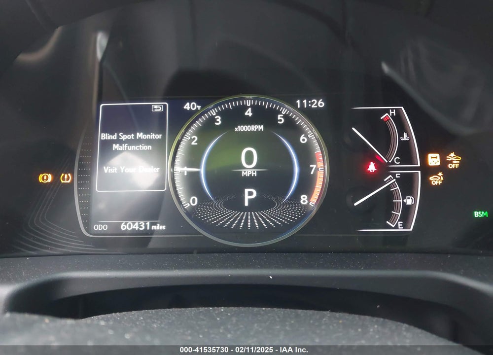 2019 LEXUS ES 350 LUXURY VIN: 58ABZ1B17KU020000