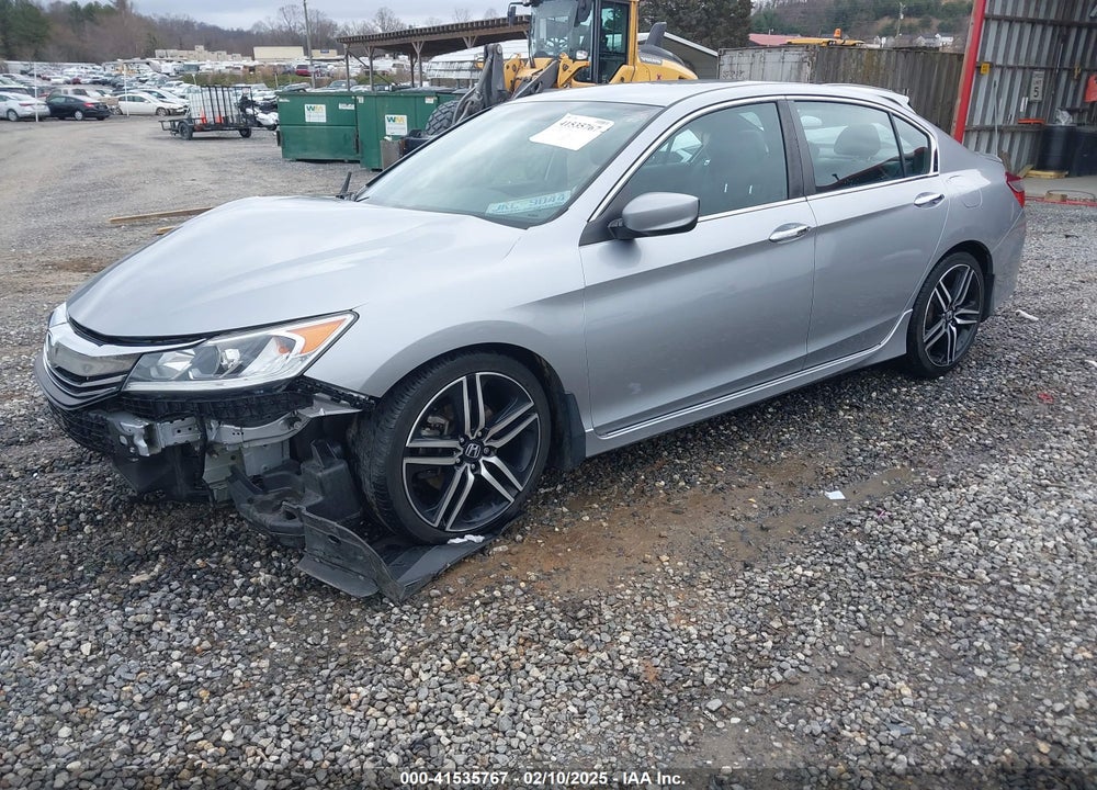 2016 HONDA ACCORD VIN: 1HGCR2F53GA058398