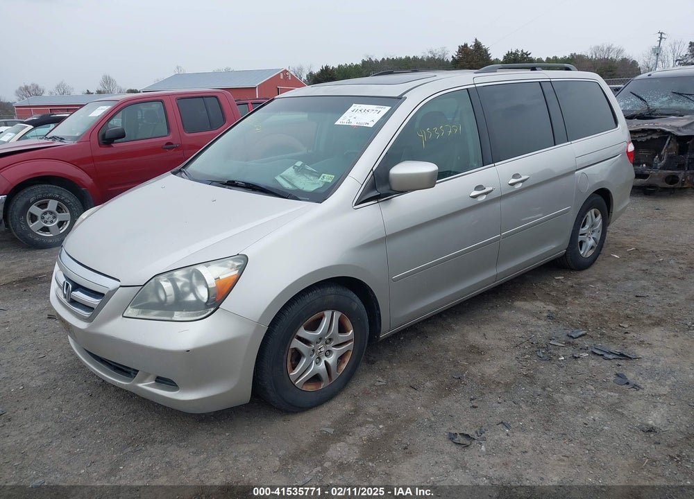 2006 HONDA ODYSSEY EX-L VIN: 5FNRL38606B457362