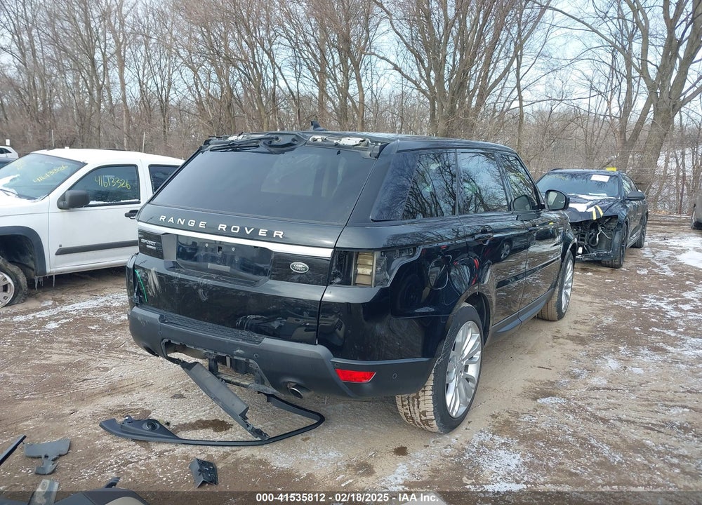 2015 LAND ROVER RANGE ROVER SPORT VIN: SALWR2VF5FA626759