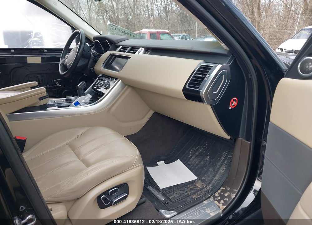 2015 LAND ROVER RANGE ROVER SPORT VIN: SALWR2VF5FA626759