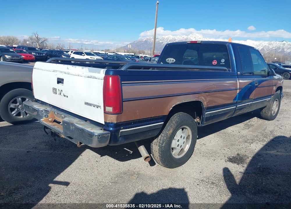 1995 CHEVROLET GMT-400 K1500 VIN: 1GCEK19K8SE104915