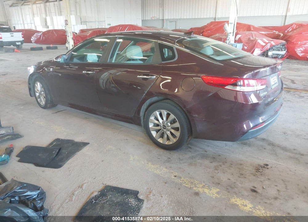 2018 KIA OPTIMA LX VIN: 5XXGT4L36JG274564