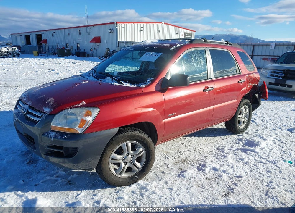 2007 KIA SPORTAGE LX V6 VIN: KNDJE723877392779