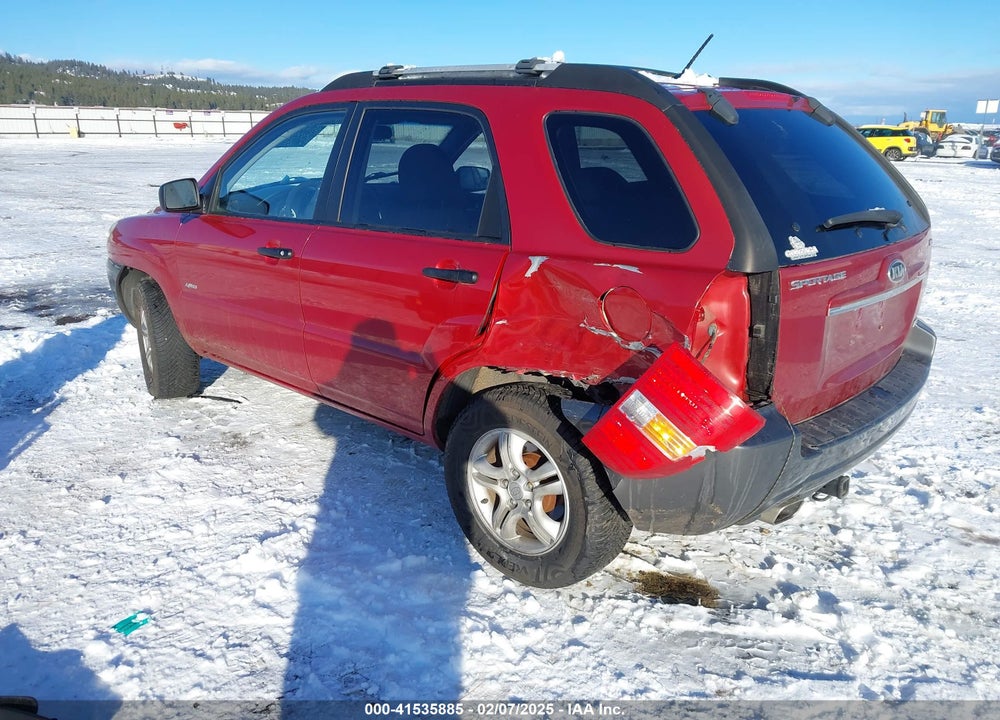 2007 KIA SPORTAGE LX V6 VIN: KNDJE723877392779
