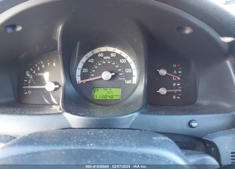 2007 KIA SPORTAGE LX V6 VIN: KNDJE723877392779