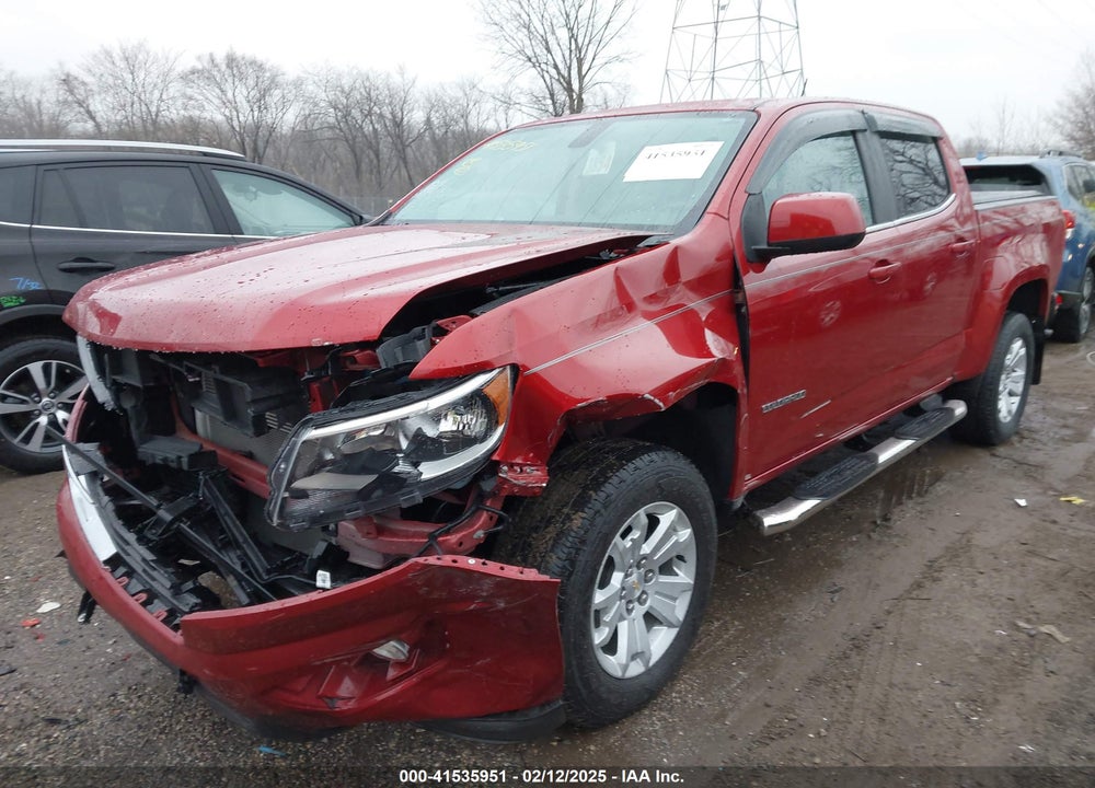 2016 CHEVROLET COLORADO VIN: 1GCGTCE3XG1355708