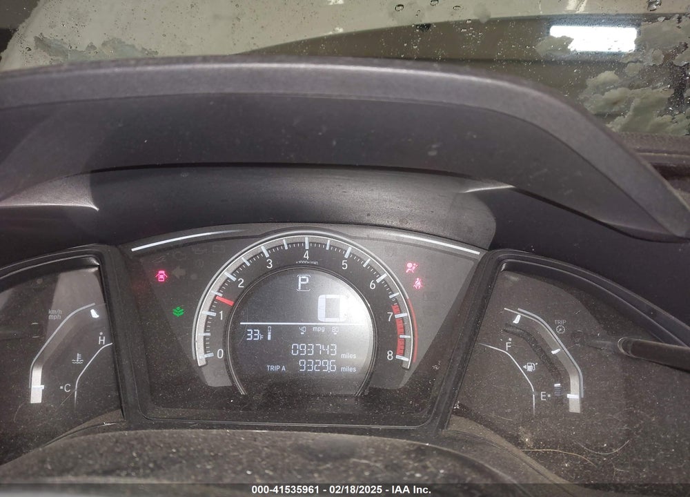 2016 HONDA CIVIC LX VIN: 19XFC2F59GE215006