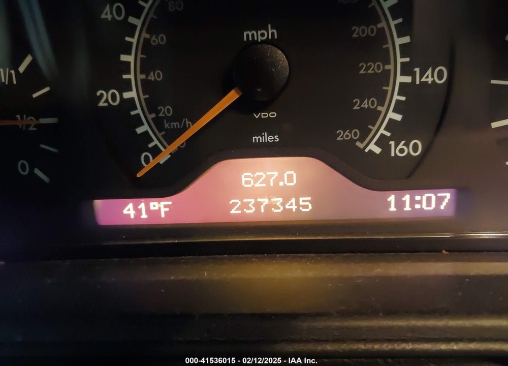 1997 MERCEDES-BENZ E 320 VIN: WDBJF55F8VA415421