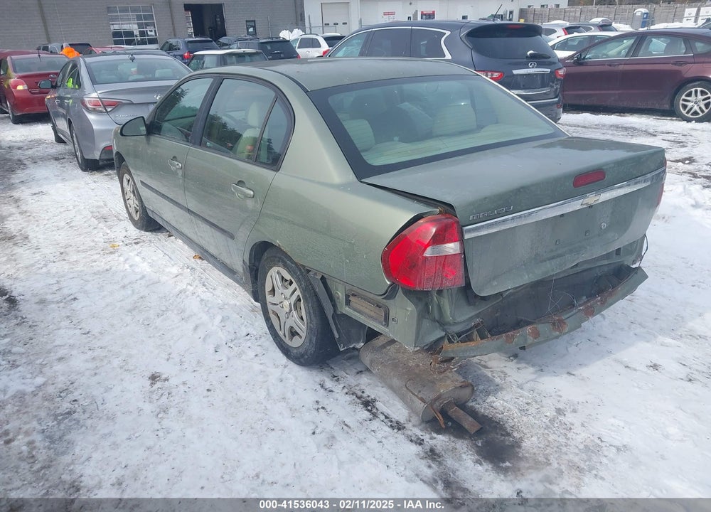 2005 CHEVROLET MALIBU VIN: 1G1ZS52F05F211549