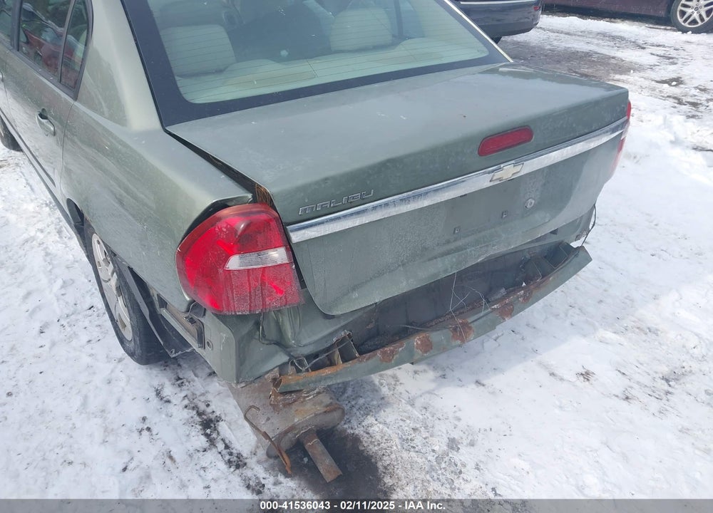 2005 CHEVROLET MALIBU VIN: 1G1ZS52F05F211549