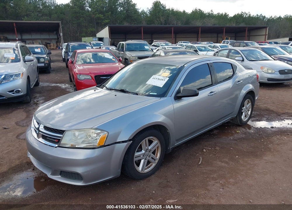 2013 DODGE AVENGER VIN: 1C3CDZAB1DN690781