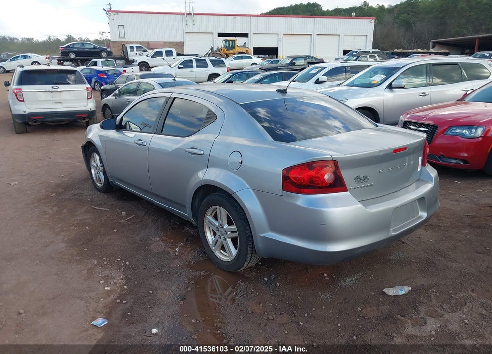 2013 DODGE AVENGER VIN: 1C3CDZAB1DN690781