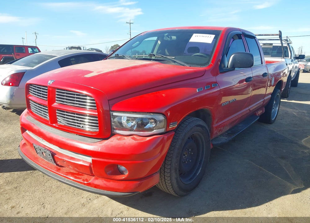2005 DODGE RAM 1500 SLT/LARAMIE VIN: 1D7HA18D55J556065