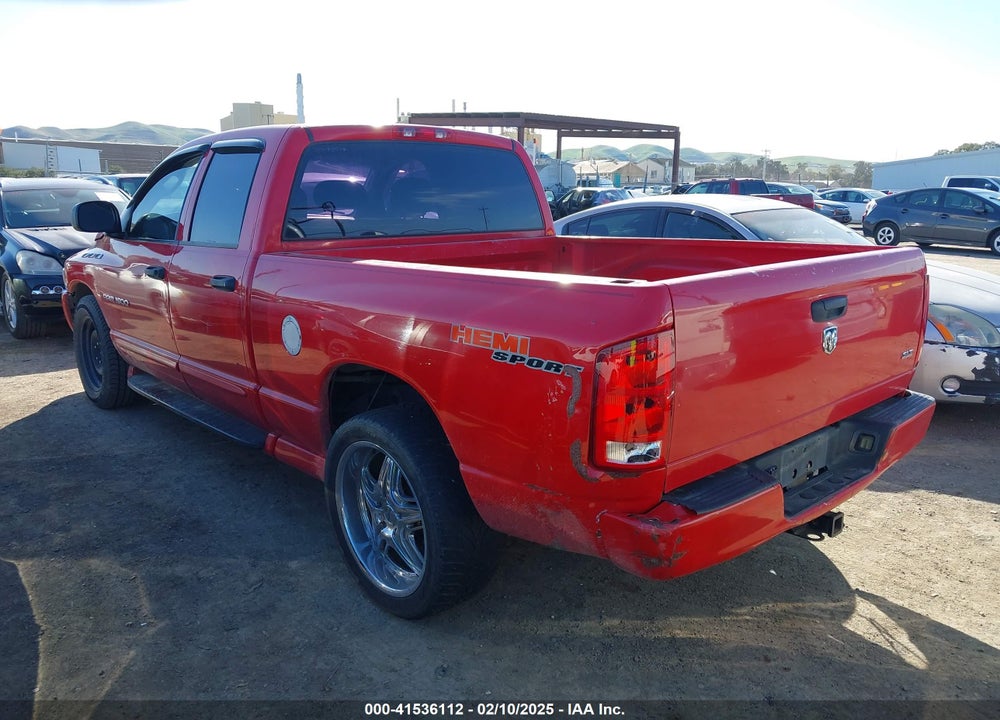 2005 DODGE RAM 1500 SLT/LARAMIE VIN: 1D7HA18D55J556065