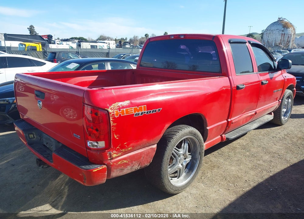 2005 DODGE RAM 1500 SLT/LARAMIE VIN: 1D7HA18D55J556065