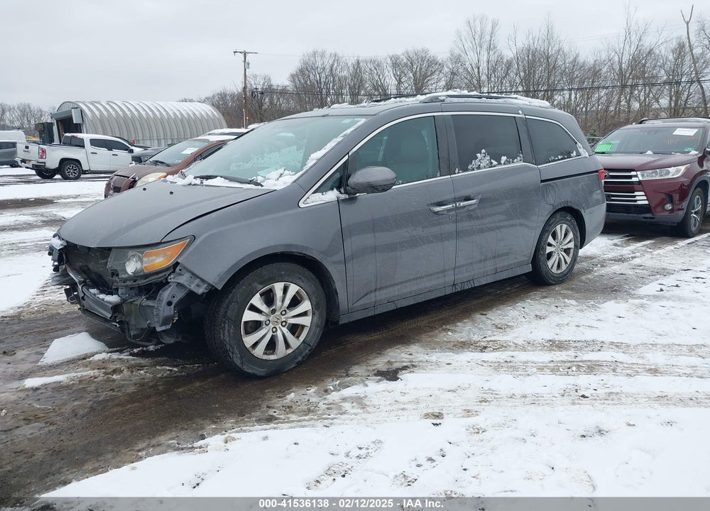 2016 HONDA ODYSSEY EX-L VIN: 5FNRL5H66GB135063