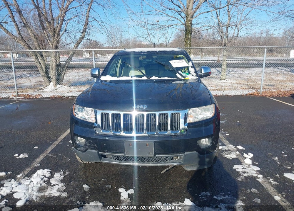 2012 JEEP GRAND CHEROKEE VIN: 1C4RJFBGXCC165168