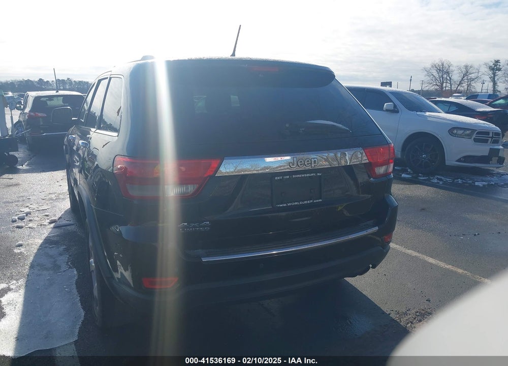 2012 JEEP GRAND CHEROKEE VIN: 1C4RJFBGXCC165168