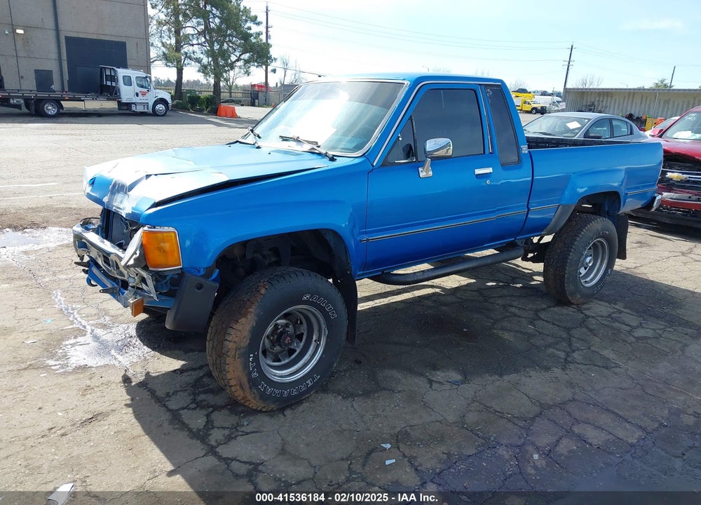 1986 TOYOTA PICKUP XTRACAB RN67 DLX VIN: JT4RN67P6G5025142