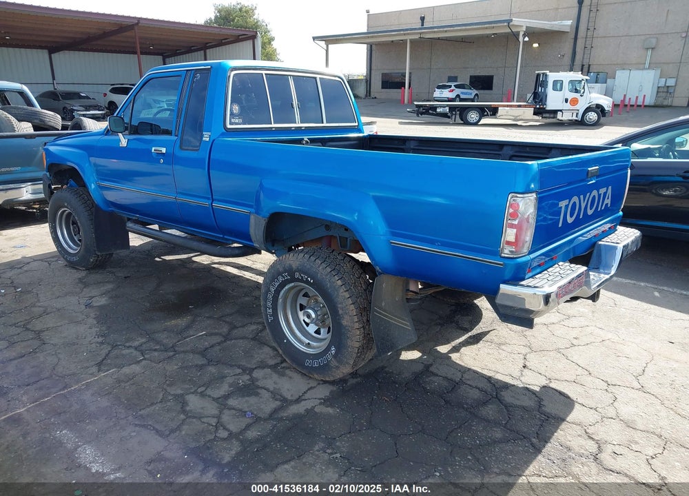 1986 TOYOTA PICKUP XTRACAB RN67 DLX VIN: JT4RN67P6G5025142