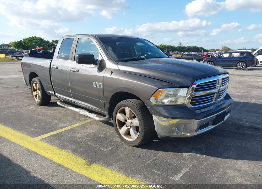 2015 RAM 1500 BIG HORN VIN: 1C6RR6GG3FS549862